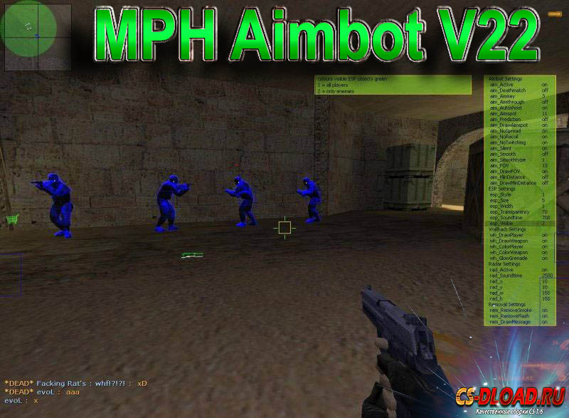  MPH AIMBOT V22  CS 1.6